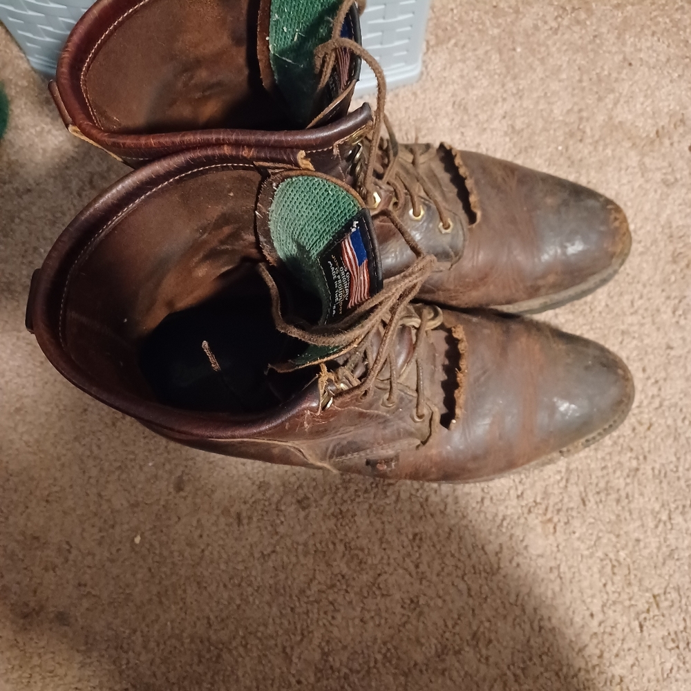 Justin work boots
